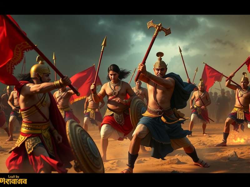 Mahalaya Valiant Strife Kurukshetra War